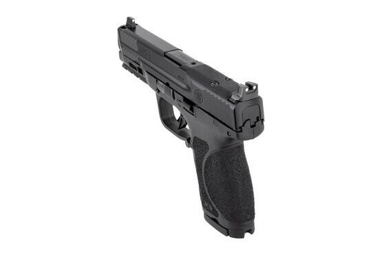 S&W M&P9 Compact 9mm pistol features an optic ready milled slide
